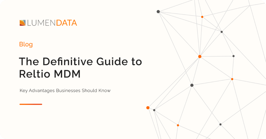 The Definitive Guide to Reltio MDM