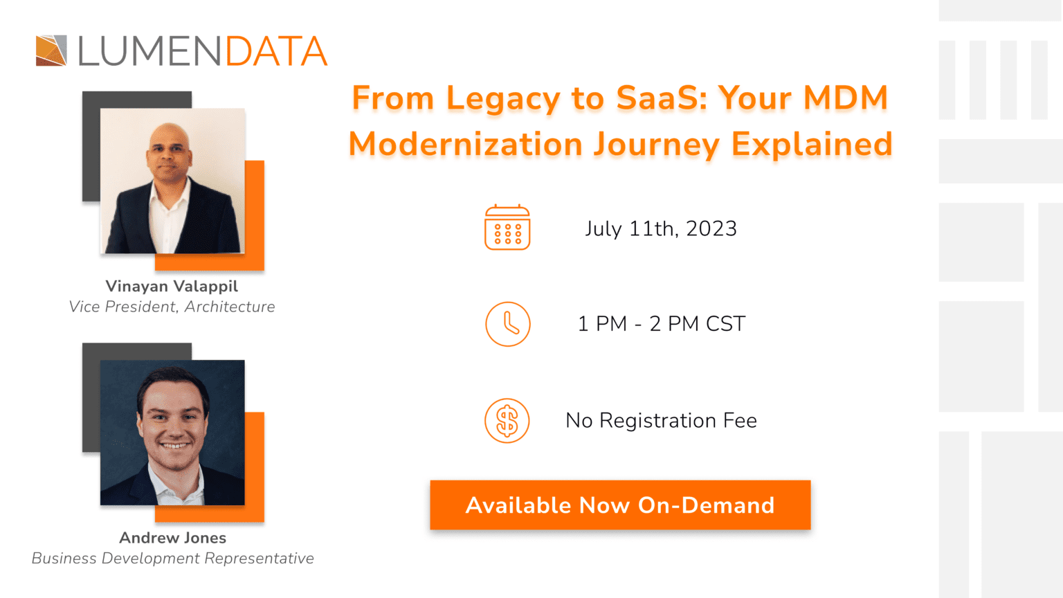 From Legacy to SaaS_ Your MDM Modernization Journey Explained Webinar