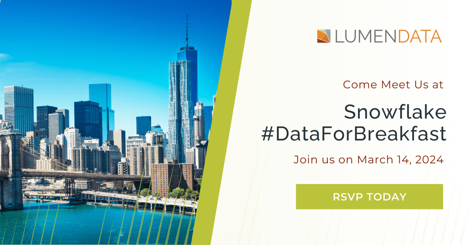 Snowflake #DataForBreakfast New York