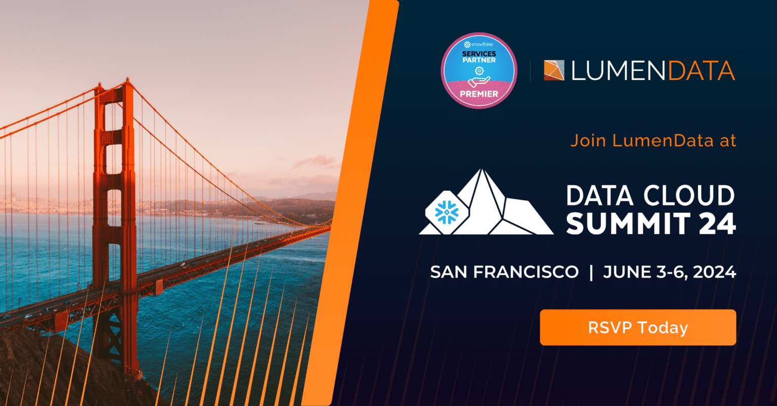 LumenData at Snowflake DataCloudSummit in San Francisco