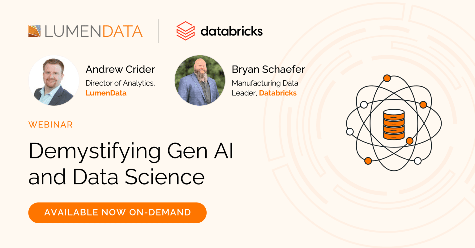 Demystifying Gen AI & Data Science On-Demand