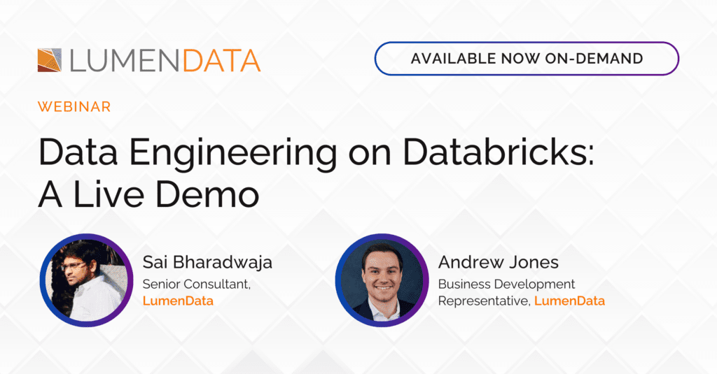 Data Engineering on Databricks – A Live Demo ondemand