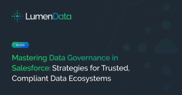 Salesforce Data Governance
